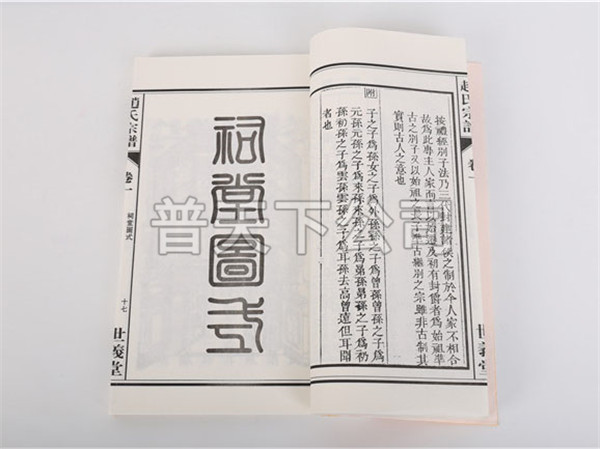 家譜譜書(shū)